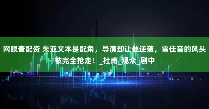 网眼查配资 朱亚文本是配角，导演却让他逆袭，雷佳音的风头被完全抢走！_杜甫_观众_剧中