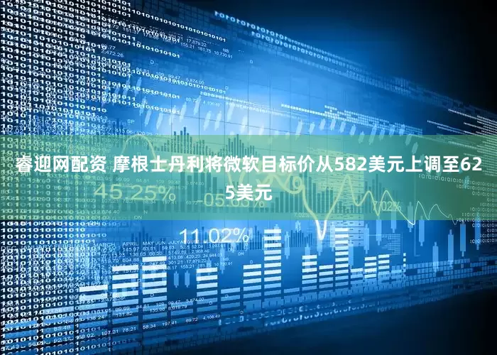 睿迎网配资 摩根士丹利将微软目标价从582美元上调至625美元